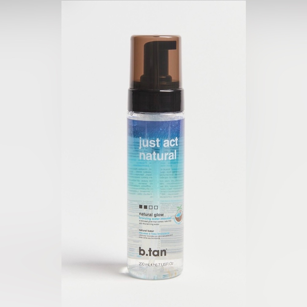 B.Tan Just Act Natural Bronzing Water Mousse - Picture 2 of 11